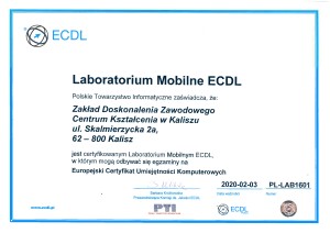 Laboratorium Mobilne ECDL
